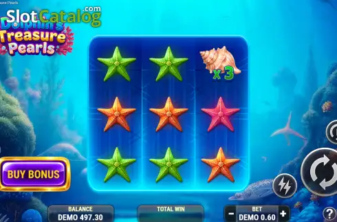 Οθόνη2. Dolphin's Treasure Pearls Κουλοχέρης