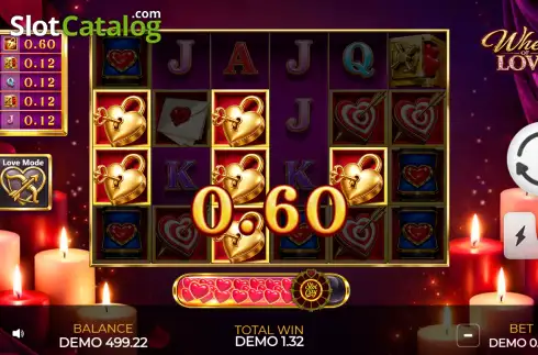 Οθόνη3. Wheel of Love Κουλοχέρης