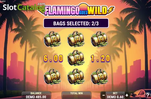 Οθόνη3. Flamingo Goes Wild Κουλοχέρης