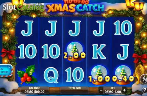 Οθόνη2. Xo-ho-ho Xmas Catch Κουλοχέρης 