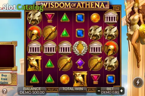 Οθόνη2. Wisdom of Athena (Spin Joy Games) Κουλοχέρης