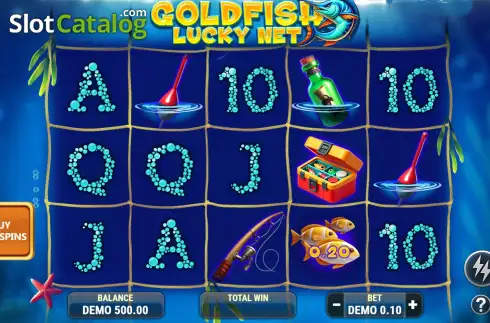 Οθόνη2. Goldfish Lucky Net Κουλοχέρης
