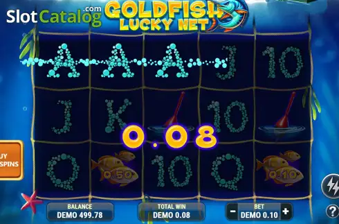 Οθόνη3. Goldfish Lucky Net Κουλοχέρης