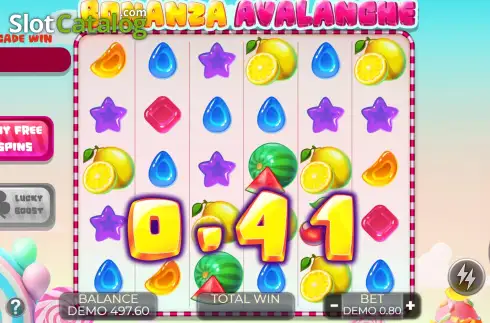 Οθόνη3. Bonanza Avalanche Κουλοχέρης