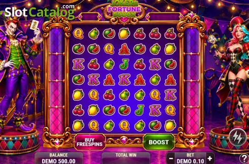 Οθόνη2. Joker's Fortune (Spin Joy Games) Κουλοχέρης 
