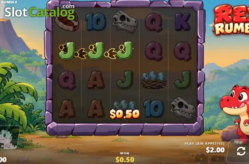 Οθόνη3. Rex Rumble Κουλοχέρης