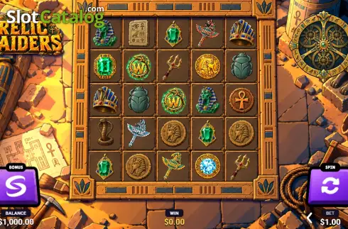 Οθόνη2. Relic Raiders (Spinify) Κουλοχέρης