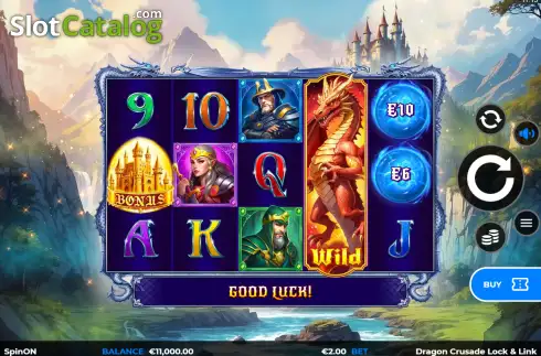 Οθόνη2. Dragon Crusade Lock & Link Κουλοχέρης