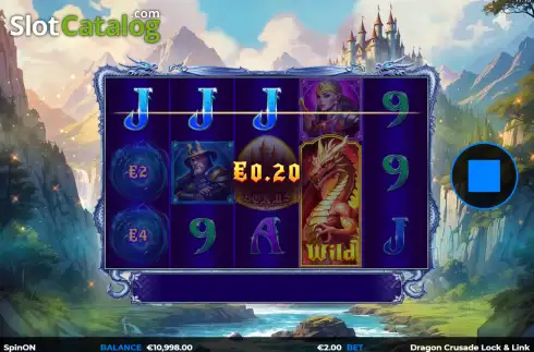 Οθόνη3. Dragon Crusade Lock & Link Κουλοχέρης