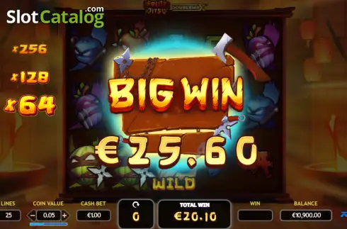 Οθόνη3. Fruitjitsu Doublemax Κουλοχέρης