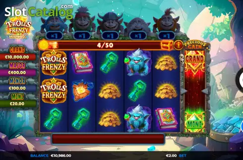 Οθόνη2. Trolls Frenzy MultiMax Κουλοχέρης 