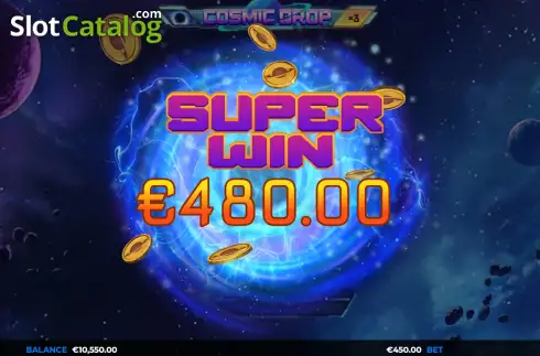 Οθόνη3. Cosmic Drop (SpinOn) Κουλοχέρης
