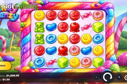 Οθόνη2. Candy Frenzy (Spinova) Κουλοχέρης