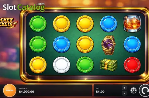 Οθόνη2. Pocket Rockets Κουλοχέρης