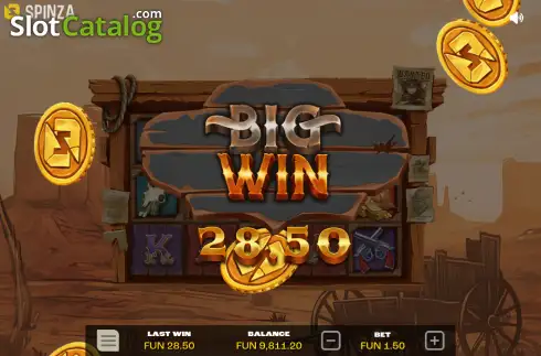 Οθόνη3. The Outlaw Hold & Win Κουλοχέρης