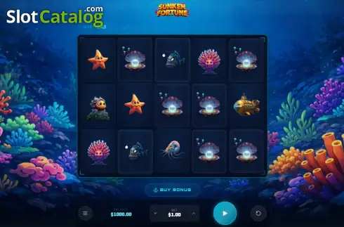 Οθόνη2. Sunken Fortune Κουλοχέρης