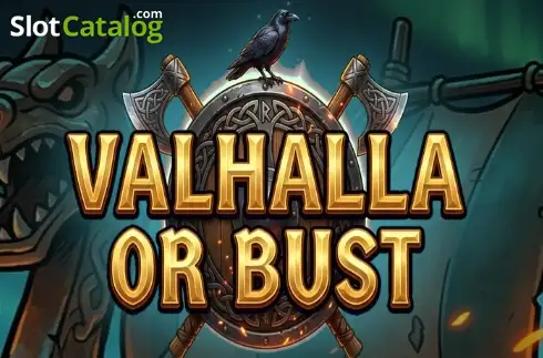 Valhalla or Bust Λογότυπο Valhalla or Bust Λογότυπο