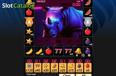 Οθόνη2. Rhino Zama Fruits Κουλοχέρης