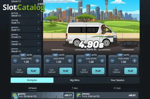 Οθόνη2. Taxi Ride Deluxe Κουλοχέρης