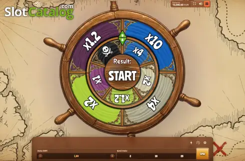 Οθόνη2. Pirate Twin Spins Κουλοχέρης 