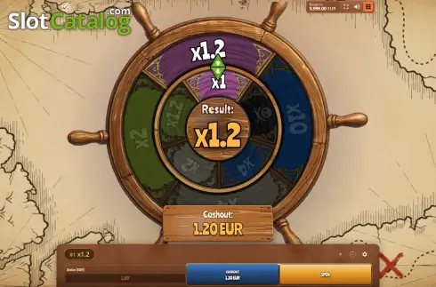Οθόνη3. Pirate Twin Spins Κουλοχέρης 