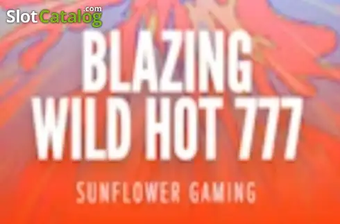 Blazing Wild Hot 777
