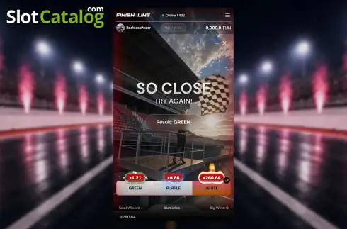 Οθόνη3. Finish Line Κουλοχέρης