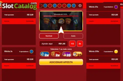 Οθόνη2. Lucky Tiger Spin Κουλοχέρης