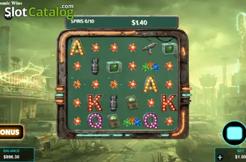 Οθόνη3. Atomic Wins Κουλοχέρης