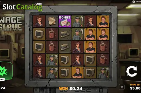Οθόνη3. Wage Slave Κουλοχέρης 