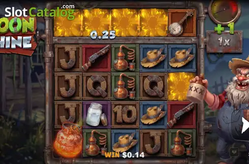 Οθόνη3. Moonshine (Terminal Games) Κουλοχέρης