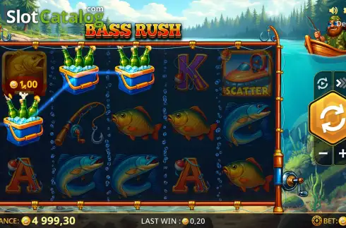 Οθόνη3. Bass Rush Κουλοχέρης 