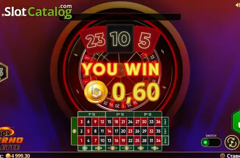 Οθόνη3. Inferno Roulette Κουλοχέρης