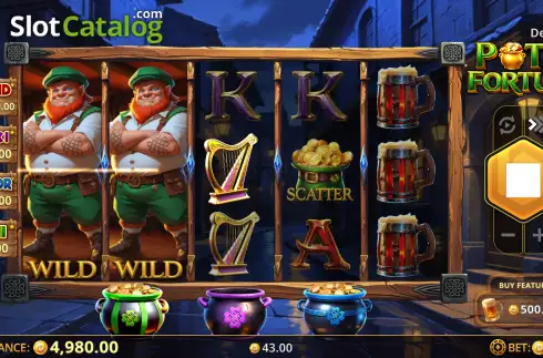 Οθόνη3. Pots of Fortune Κουλοχέρης
