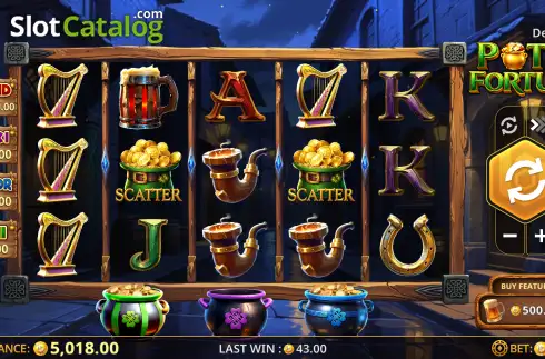 Οθόνη2. Pots of Fortune Κουλοχέρης