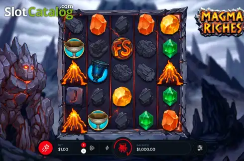 Οθόνη2. Magma Riches Κουλοχέρης 