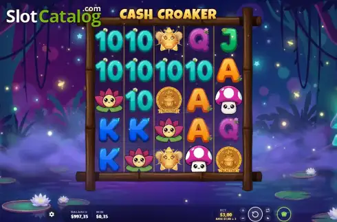 Οθόνη3. Cash Croakers Κουλοχέρης