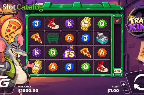 Οθόνη2. Trash King Κουλοχέρης 
