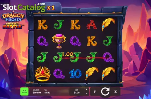 Οθόνη3. Dragon Fiesta Κουλοχέρης