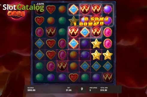 Οθόνη3. Wild Orbs Κουλοχέρης 