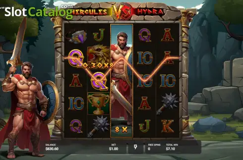 Οθόνη3. Hercules Vs Hydra Κουλοχέρης