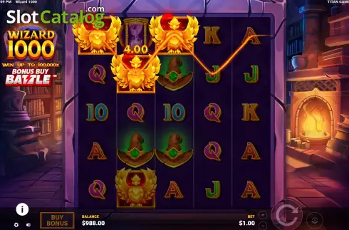 Οθόνη3. Wizard 1000 Κουλοχέρης