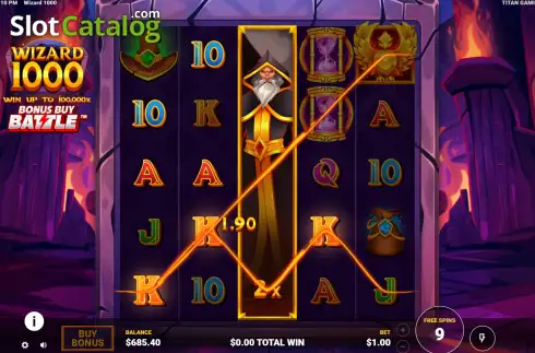 Οθόνη9. Wizard 1000 Κουλοχέρης
