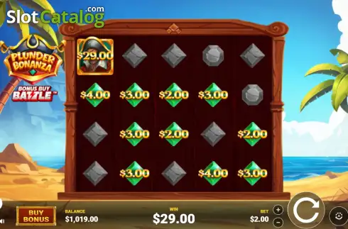 Οθόνη3. Plunder Bonanza Κουλοχέρης
