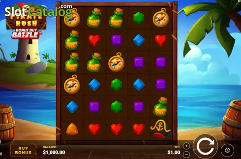 Οθόνη2. Pirate Rush (Titan Gaming) Κουλοχέρης