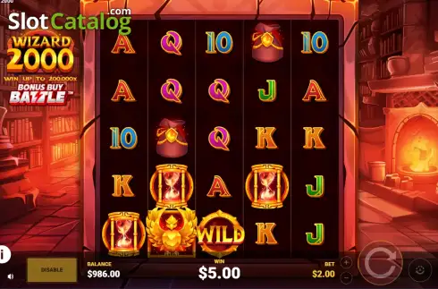 Οθόνη3. Wizard 2000 Κουλοχέρης