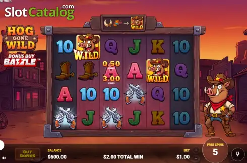 Οθόνη3. Hog Gone Wild Κουλοχέρης