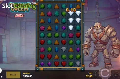 Οθόνη3. Gemstone Golem Κουλοχέρης