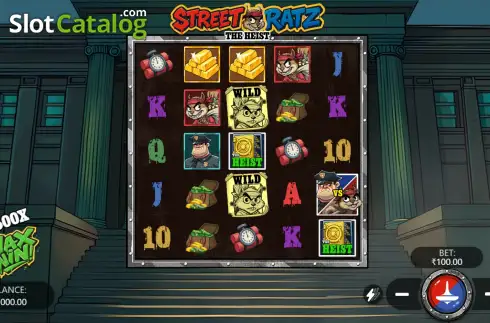 Οθόνη2. Street Ratz: The Heist Κουλοχέρης