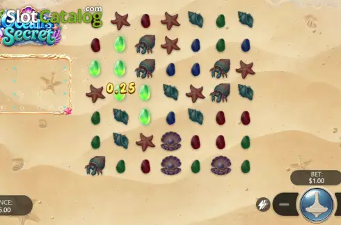 Οθόνη3. Ocean's Secret (Topspin Games) Κουλοχέρης 